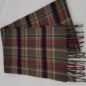 House of Scotland lambswool plaid scarf